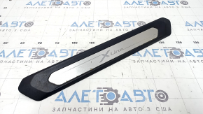 Outer front left door sill trim BMW X3 G01 18-21 chrome, X-LINE, corrosion