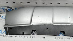 Lower front bumper trim for BMW X3 G01 18-21 without molding, gray, X-Line, scratches, chips