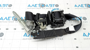 Driver's seat belt with tensioner and squib for Mazda 6 18-21 black