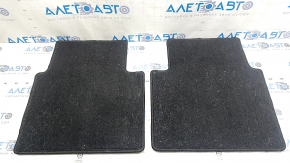 Set of fabric floor mats for Mazda 6 14-21 black, for cleaning