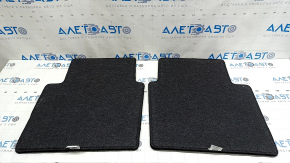 Set of fabric floor mats for Mazda 6 14-21 black, for cleaning