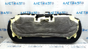 Mazda 6 19-21 rear seat cushion, black leather with perforation, without plug, dented