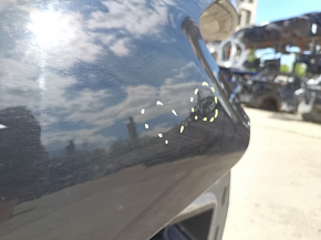 Quarter wing rear left BMW 4 F36 15-20 Gran Coupe, on the body, black, pokes