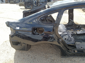 Quarter wing rear right BMW 4 F36 15-20 Gran Coupe, on the body, black