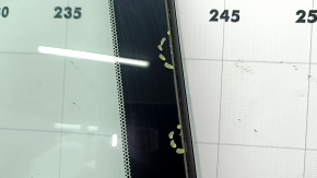 Mazda 6 18-21 windshield with camera and rain sensor, sand, air along the edge
