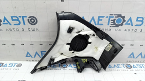 Right rear pillar trim behind the window, Audi Q5 80A 18-24, black, under the speaker, broken mount