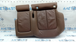 Rear seat cushion trim, 2nd row, left, Audi Q5 80A 18-20, brown leather