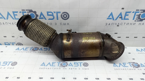BMW 4 F32/33/36 17-20 B46 exhaust pipe with catalytic converter, mesh torn