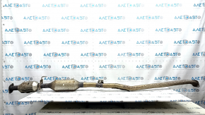 Exhaust line middle section with catalytic converter Mazda 6 18-21 2.5 for deactivable cylinders, with valve
