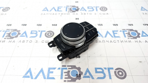 Small BMW X3 G01 18-21 navigation joystick monitor control washer, type 2, scratched