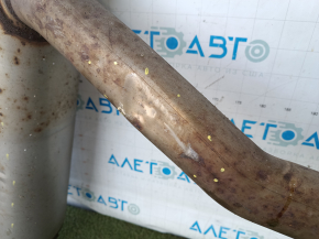 Exhaust line middle part BMW 4 F32/33/36 17-20 AWD B46 with barrel, with damper and catalytic converter, with rear can, crushed