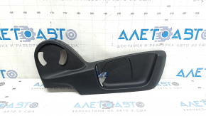 Right passenger seat side trim for Mazda 6 18-21 black