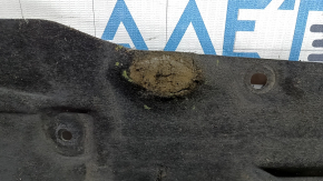 Front right underbody protection BMW 4 F32/33/36 14-20 is worn and has tears