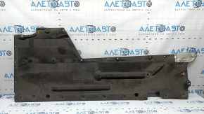 Front right underbody protection BMW 4 F32/33/36 14-20 is worn and has tears