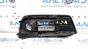 Left front bumper grille for Audi Q5 80A 18-19 with radar and chrome trim