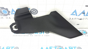 Mazda 6 18-21 front left side center console trim, black, worn