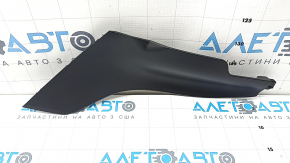 Mazda 6 18-21 front right side center console trim, black, worn