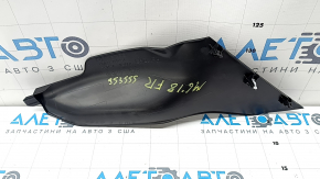 Mazda 6 18-21 front right side center console trim, black, worn
