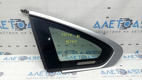 Rear left window, blind glass, BMW 4 Series F36 15-20 Gran Coupe, chrome, scratches