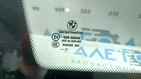 Rear left window, blind glass, BMW 4 Series F36 15-20 Gran Coupe, chrome, scratches