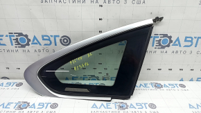 Rear right window, blind glass, BMW 4 Series F36 15-20 Gran Coupe, chrome, scratches