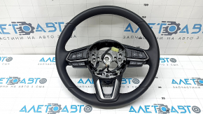 Naked steering wheel Mazda 6 17-21 black leather, with rear pad, scratches