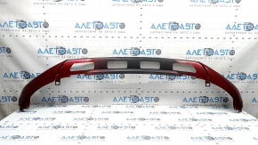 Audi Q5 80A 18-20 front bumper lip, white, scuffs, sand