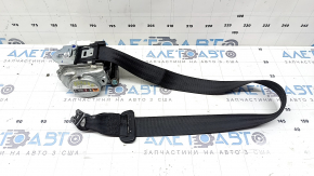 Rear left seat belt for Audi Q5 80A 18-24, black, with a squib, fired