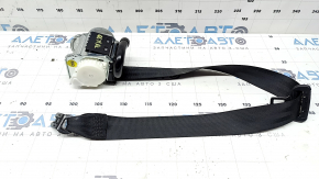 Rear left seat belt for Audi Q5 80A 18-24, black, with a squib, fired