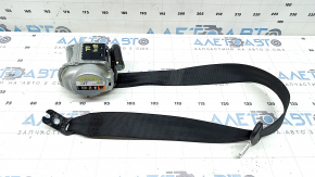Rear right seat belt for Audi Q5 80A 18-24, black, with a squib, fired