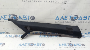 Right front pillar trim for Audi Q5 80A 18-24, black, under tweeters, cracks in fasteners, scratch