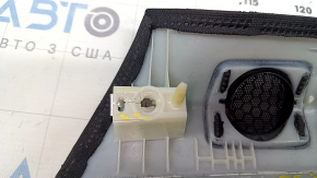 Right front pillar trim for Audi Q5 80A 18-24, black, under tweeters, cracks in fasteners, scratch