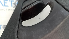 Left center pillar trim, upper belt, Audi Q5 80A 18-24, black, scratches