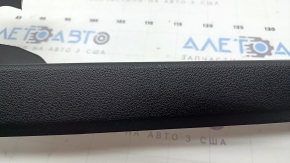 Inner rear left door sill trim for Audi Q5 80A 18-24 black, scratches