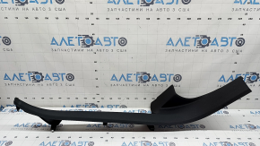 Audi Q5 80A 18-24 black, scratched inner rear right door sill trim