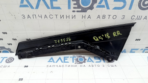 Rear right side door trim for Audi Q5 80A 18-24, gloss black, scratches