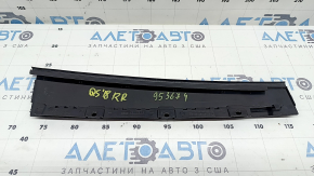 Audi Q5 80A 18-24 right rear side door trim, gloss black, scratches