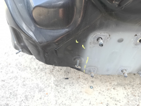 Mazda 6 18-21 rear panel on the body, graphite, dented
