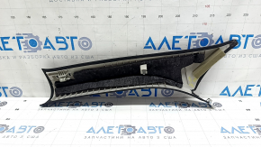 Mercedes W167 GLE 350 450 20-26 black front pillar trim, melted fabric, without plug