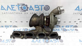 Turbocharger assembly with manifold BMW 4 F32/33/36 17-20 B46, 101kW, without turbine actuator, water damage, for spare parts 