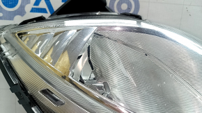 Right fog light for Hyundai Sonata 11-15 hybrid, polished