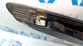 Hyundai Sonata 11-15 hybrid radiator grille with emblem, paint peeling, sand, broken fasteners