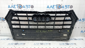 Audi Q5 80A 18-20 radiator grille assembly, with emblem, chrome, for parking sensors, bumpers