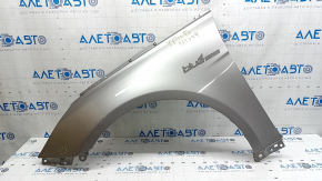 Front left fender Hyundai Sonata 11-15 silver FHM, butt