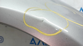Front right fender Hyundai Sonata 11-15 silver FHM, bump, scratches