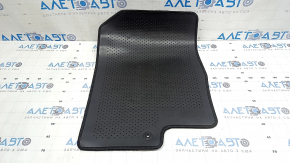 Fabric floor mat, front right, Hyundai Sonata 11-15, black, dry-cleanable