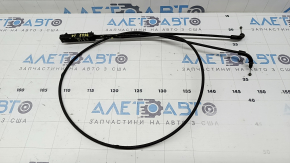 The hood release cable for the front of the BMW X3 G01 18-24 is melted and the braid is damaged.