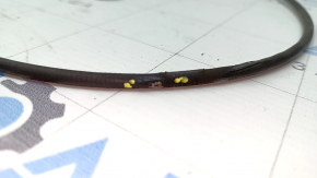 The hood release cable for the front of the BMW X3 G01 18-24 is melted and the braid is damaged.