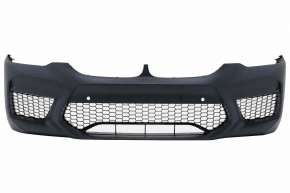 Bare front bumper BMW 5 G30 17-20 EUR, for 6 parking sensors, without washers, M Sport,