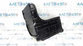 Left engine guard for Hyundai Sonata 11-14 hybrid cracks, fractures, missing fragments